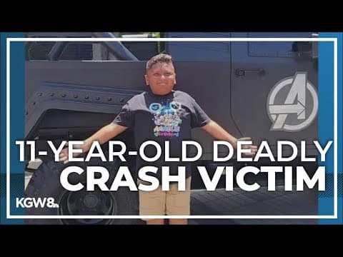 Police identify victim of deadly Southeast Portland crash as 11-year-old boy
