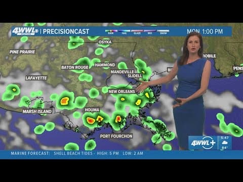 New Orleans Weather: Heat advisory Monday, tropical moisture arrives Thursday