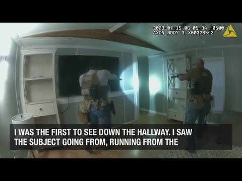 Hammond officer says 'I felt my life was threatened' after he shot an unarmed man in his home