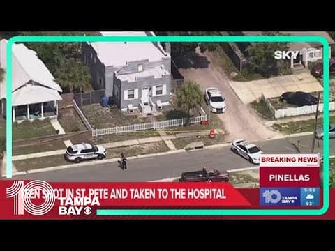 14-year-old boy shot in St. Petersburg