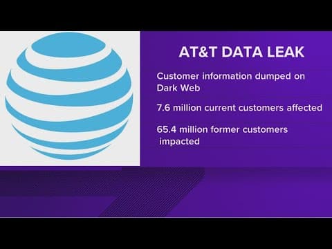 AT&T notifies users of data breach and resets millions of passcodes