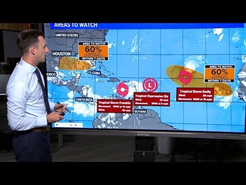 Tropical update: 3 named storms in Atlantic Basin