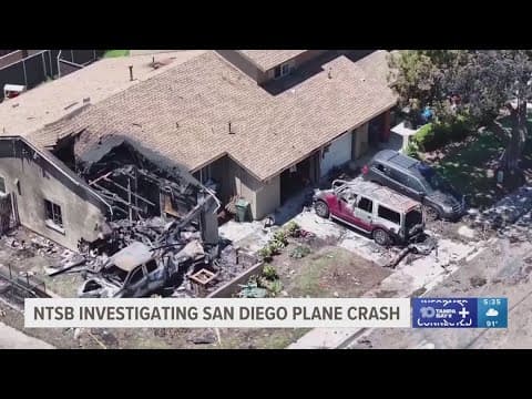 NTSB investigating deadly San Diego plane crash