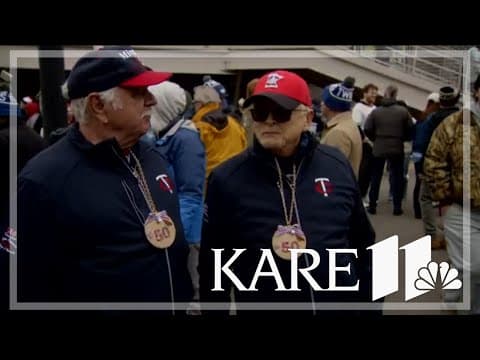 Twins fans hit Target Field for home opener