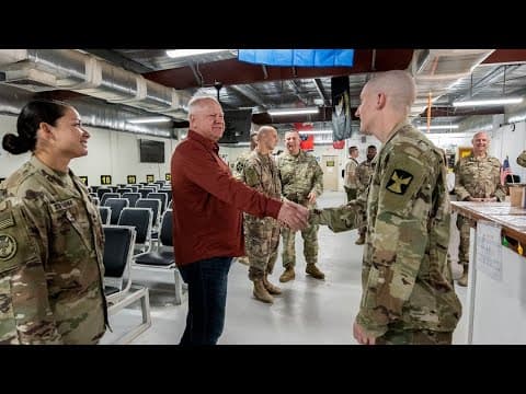 Gov. Walz discusses recent visit to Kuwait