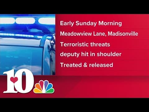 Monroe Co. Sheriff: Man surrenders after shooting a shotgun at officers, hitting deputy with pellets