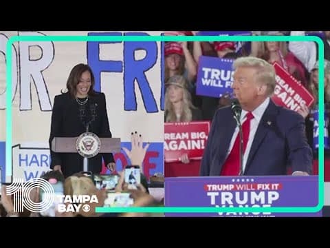 Trump, Harris make final push for votes ahead of Election Day