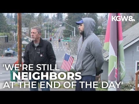In one Milwaukie neighborhood, neighbors unite around differing politics