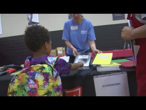 Salvation Army gives shoes, backpacks and school supplies to 300 kids