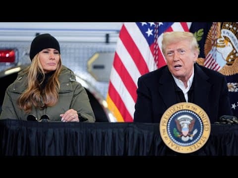 Donald Trump full speech at Hurricane Helene recovery briefing
