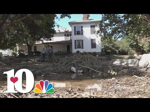 6th generation home at Still Hollow Farm recovering from Helene flooding