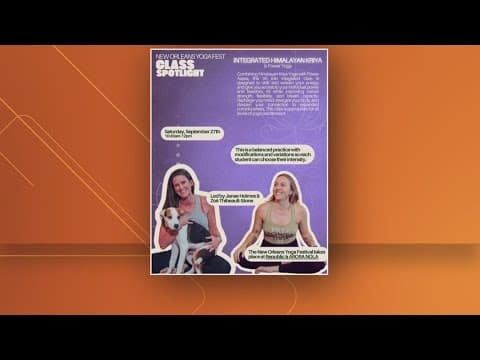 New Orleans Yoga Festival underway