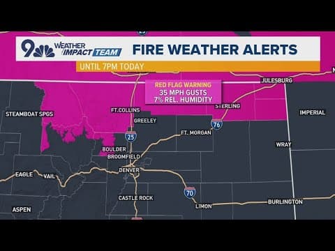 Latest forecast | Hot afternoon with increased fire danger