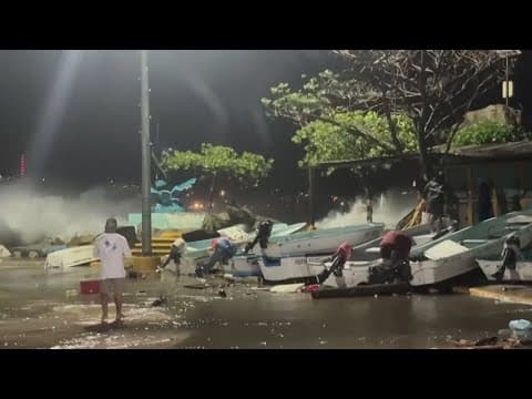 Hurricane Erick hits Mexico as Cat 3