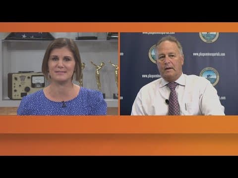 Plaquemines Parish President gives an update on saltwater intrusion