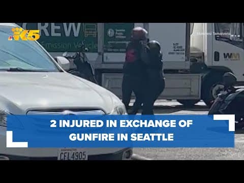 2 injured during exchange of gunfire following attempted robbery in Seattle's SODO neighborhood