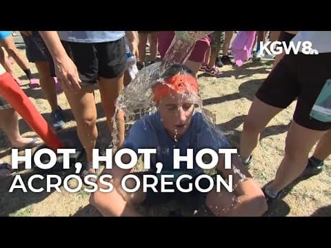 Oregon's big outdoor events go on as planned despite triple-digit heat wave