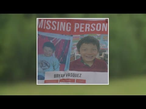 Search for missing 12-year-old Bryan Vasquez continues; Family demands more help