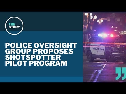Police oversight group recommends gunshot detection tech for Portland's high-risk areas