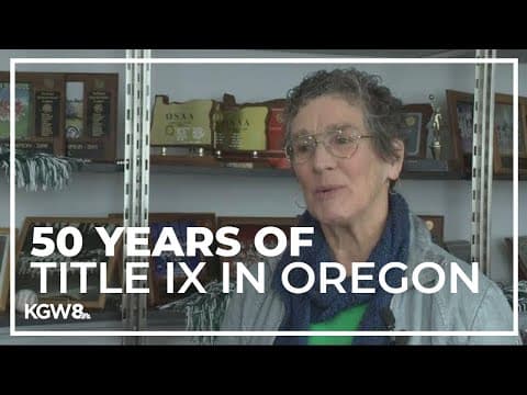 Portland high school honors alumna who advocated for Title IX in their sports program