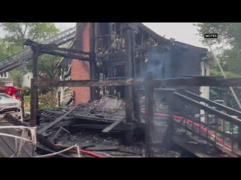 Propane tank likely exploded, sparking house fire in Silver Spring