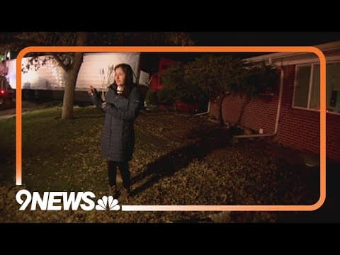 Semi-truck crashes through I-70 guardrail and into Denver neighborhood