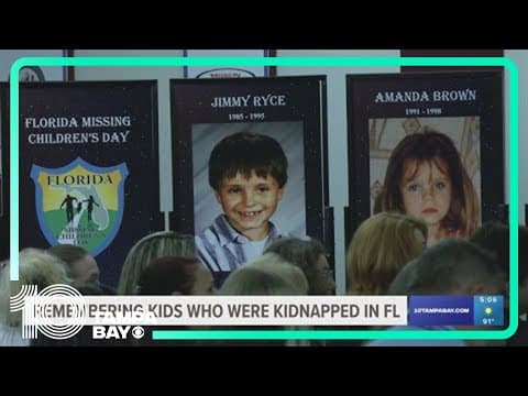 National Missing Children's Day: Remembering kids kidnapped in Florida
