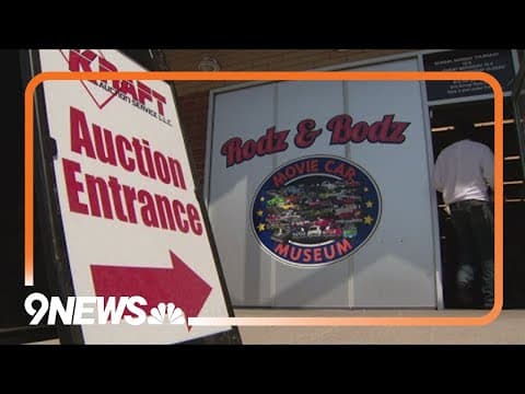 Memorabilia collector holds auction to fund new location