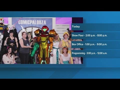 Comicpalooza begins in Houston