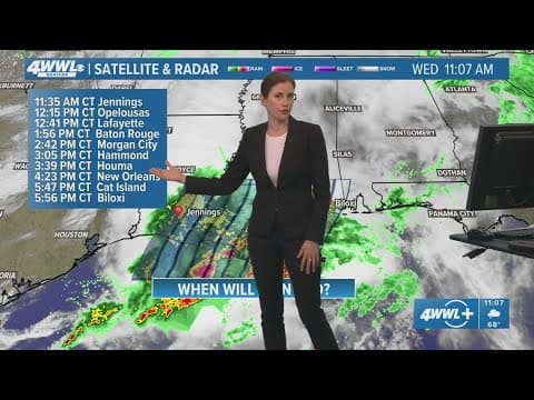 Tracking severe storms: 11 AM Weather Coverage