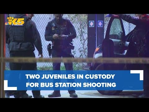 Two juveniles in custody for Greyhound bus station shooting