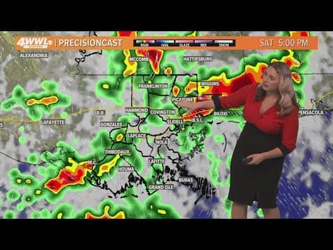 New Orleans Weather: Flood Watch Saturday with heavy rain