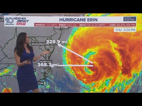 Tracking the Tropics: Hurricane Erin, two other disturbances in the Atlantic
