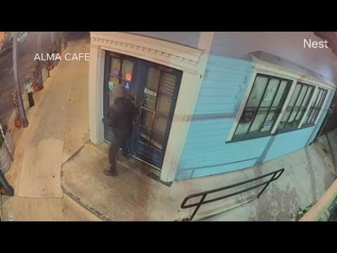 Bywater restaurant burglary caught on camera