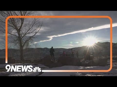 Coloradans celebrating the first day in a string of warm weather