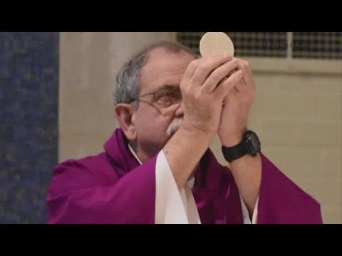 Funeral for Father Otis Young in Covington