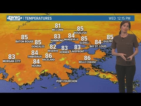 New Orleans Weather: Rounds of storms Thursday night through early Saturday