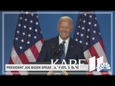 Biden Press Conference: Future of Europe and NATO if Trump wins
