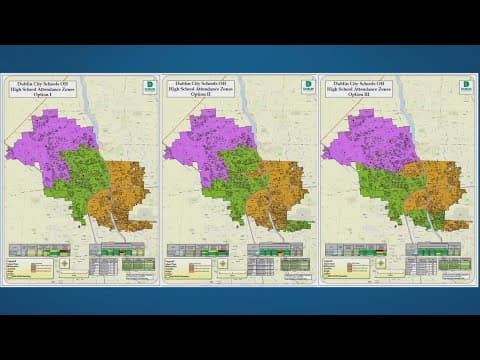 Dublin Schools moves closer to redistricting decision, with one map option likely 'off the table'
