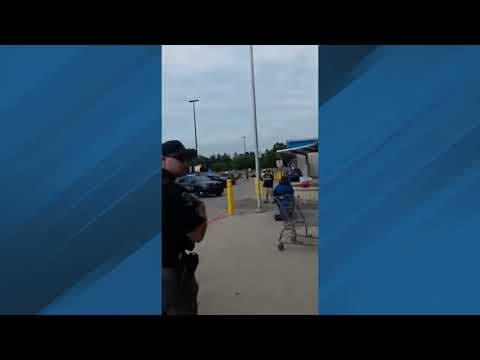 A man accused of stabbing 11 people at a Walmart is in Michigan authorities' custody