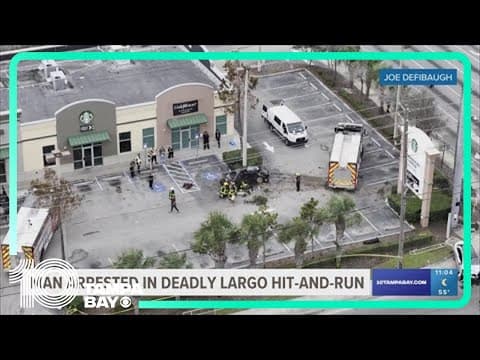 Man arrested in deadly Largo hit-and-run