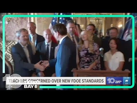 Teachers express concern over new state standards teaching Black History