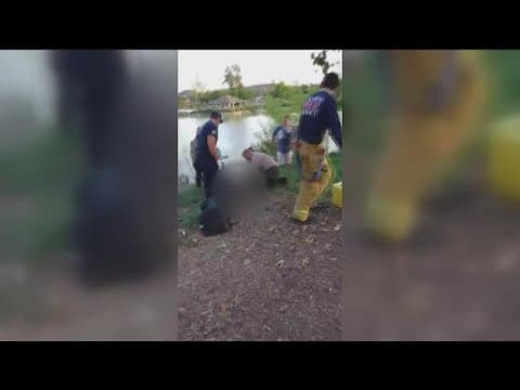 Good Samaritan rescues woman from nearly drowning in Lindo Lake