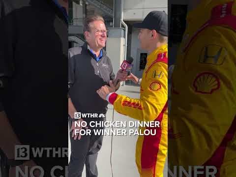 Alex Palou skips chicken dinner after win