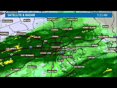 LIVE: Check Houston radar as showers move through the area