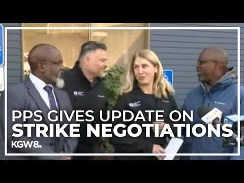 News conference: Portland Public Schools gives update on teachers strike