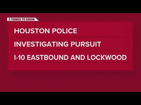 Chase ends in deadly crash on East Freeway at Lockwood, authorities say