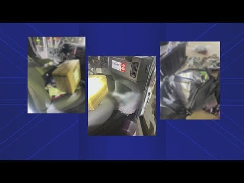 Hundreds of pieces of potentially stolen mail found inside stolen U-Haul during traffic stop
