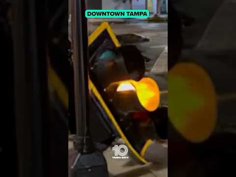 Damages in Downtown #Tampa from Hurricane #Milton #10tampabay