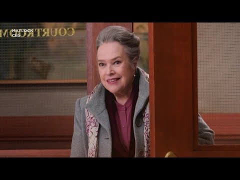 Kathy Bates talks all things 'Matlock'